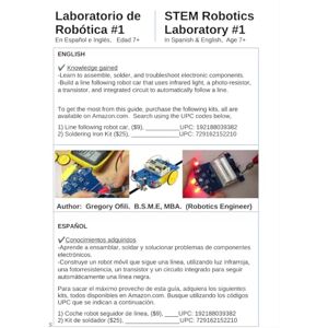 Ofili, G. E. Laboratorio de Robótica #1: En Español e Inglés, Edad 7+ (The Engineer's Apprentice) Ofili, G. E. Laboratorio de Robótica #1: En Español e Inglés, Edad 7+ (The Engineer's Apprentice)