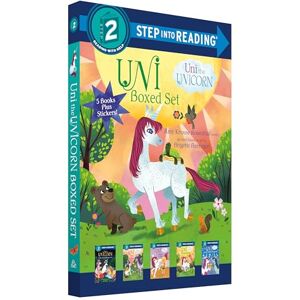 Amy Krouse Rosenthal Uni the Unicorn Step into Reading Boxed Set: Uni Brings Spring; Uni's First Sleepover; Uni Goes to School; Uni Bakes a Cake; Uni and the Perfect Present Amy Krouse Rosenthal Uni the Unicorn Step into Reading Boxed Set: Uni Brings Spring; Uni's First Sleepover; Uni Goes to School; Uni Bakes a Cake; Uni and the Perfect Present