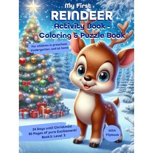 bidibo REINDEER" Christmas Coloring & Activity Book for Kids Ages 3+ – 80 Pages Full of Coloring Pictures, Puzzles, Color by Numbers, Number Writing & Shape ... (Weihnachtlicher Mitmach-Adventskalender) bidibo REINDEER" Christmas Coloring & Activity Book for Kids Ages 3+ – 80 Pages Full of Coloring Pictures, Puzzles, Color by Numbers, Number Writing & Shape ... (Weihnachtlicher Mitmach-Adventskalender)