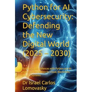 Lomovasky, Dr Israel Carlos Python for AI Cybersecurity: Defending the New Digital World (2025 – 2030): Building Cyber Defences with Python and AI: Hands-On Protection for Cloud, ... Intelligence, Machine learning, Python) Lomovasky, Dr Israel Carlos Python for AI Cybersecurity: Defending the New Digital World (2025 – 2030): Building Cyber Defences with Python and AI: Hands-On Protection for Cloud, ... Intelligence, Machine learning, Python)