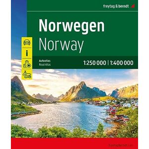 Freytag & Berndt Norway Road Atlas (Spiralbound) 1:250,000 & 1:400,000 scale: wegenatlas schaal 1 :2 50.000 1:400.000 (F&B Atlassen) Freytag & Berndt Norway Road Atlas (Spiralbound) 1:250,000 & 1:400,000 scale: wegenatlas schaal 1 :2 50.000 1:400.000 (F&B Atlassen)