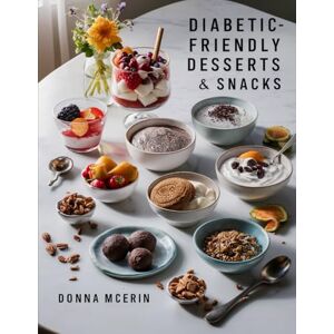 McErin, Donna Diabetic-Friendly Desserts & Snacks: Delicious Low-Sugar Recipes for Balanced Living — Sweet & Savory Treats You Can Enjoy Without the Guilt (Donna McErin’s Healthy Kitchen Series) McErin, Donna Diabetic-Friendly Desserts & Snacks: Delicious Low-Sugar Recipes for Balanced Living — Sweet & Savory Treats You Can Enjoy Without the Guilt (Donna McErin’s Healthy Kitchen Series)