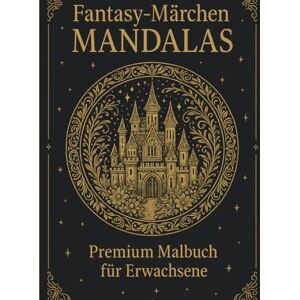Creative Labs Hardcover: Fantasy-Märchen Mandalas – Premium Malbuch für Erwachsene, Hardcover Großformat (8.25 × 11): Besonders hochwertige Geschenk-Edition – 45 detailreiche Motive für Achtsamkeit & Entspannung Creative Labs Hardcover: Fantasy-Märchen Mandalas – Premium Malbuch für Erwachsene, Hardcover Großformat (8.25 × 11): Besonders hochwertige Geschenk-Edition – 45 detailreiche Motive für Achtsamkeit & Entspannung