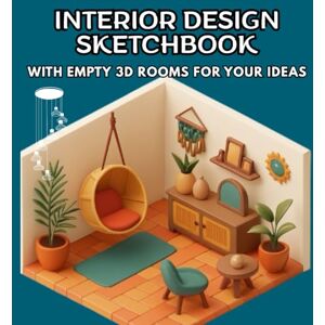 Fidei, Stella Interior Design Sketchbook – Empty 3D Room Templates for Drawing, Coloring, and Decorating: A creative sketchbook: Draw, color, and design your dream rooms with ready-to-fill 3D layouts Fidei, Stella Interior Design Sketchbook – Empty 3D Room Templates for Drawing, Coloring, and Decorating: A creative sketchbook: Draw, color, and design your dream rooms with ready-to-fill 3D layouts