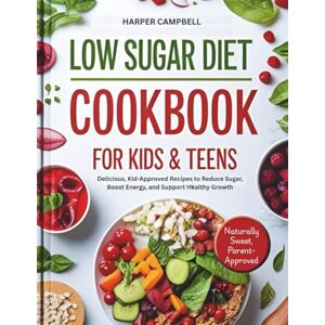 Campbell, Harper LOW SUGAR DIET COOKBOOK FOR KIDS & TEENS: Easy Nutritious Meals To Help Kids And Teens Cut Sugar, Improve Focus And Stay Active Perfect For Ages 5 To 17 (Healthy Cooking For Kids and Teens) Campbell, Harper LOW SUGAR DIET COOKBOOK FOR KIDS & TEENS: Easy Nutritious Meals To Help Kids And Teens Cut Sugar, Improve Focus And Stay Active Perfect For Ages 5 To 17 (Healthy Cooking For Kids and Teens)