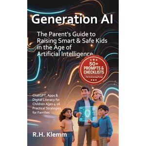 Klemm, R.H. Generation AI The Parent’s Guide to Raising Smart & Safe Kids in the Age of Artificial Intelligence: ChatGPT, Apps & Digital Literacy for Children Ages 4–16 — Practical Strategies for Families Klemm, R.H. Generation AI The Parent’s Guide to Raising Smart & Safe Kids in the Age of Artificial Intelligence: ChatGPT, Apps & Digital Literacy for Children Ages 4–16 — Practical Strategies for Families