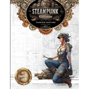 Anderson, JL The Steampunk Chronicles – Volume 1: Fashion Couture: Intricate Victorian Clothing, Mechanical Accessories & Retro-Futuristic Style (The Steampunk Chronicles: Adult Coloring Book Series) Anderson, JL The Steampunk Chronicles – Volume 1: Fashion Couture: Intricate Victorian Clothing, Mechanical Accessories & Retro-Futuristic Style (The Steampunk Chronicles: Adult Coloring Book Series)