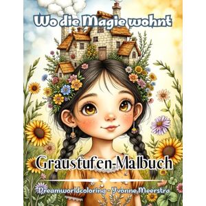 meerstra, yvonne Wo die Magie wohnt: Ein traumhaftes Graustufen-Malbuch voller Fantasie, Elfen, Tiere und zauberhafter Orte – Dreamworldcoloring von Yvonne Meerstra meerstra, yvonne Wo die Magie wohnt: Ein traumhaftes Graustufen-Malbuch voller Fantasie, Elfen, Tiere und zauberhafter Orte – Dreamworldcoloring von Yvonne Meerstra