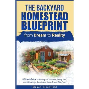 GREENFIELD, MASON THE BACKYARD HOMESTEAD BLUEPRINT: FROM DREAM TO REALITY—A SIMPLE GUIDE TO BUILDING SELF-RELIANCE, SAVING TIME, AND CULTIVATING A SUSTAINABLE, HOME-GROWN MINI-FARM GREENFIELD, MASON THE BACKYARD HOMESTEAD BLUEPRINT: FROM DREAM TO REALITY—A SIMPLE GUIDE TO BUILDING SELF-RELIANCE, SAVING TIME, AND CULTIVATING A SUSTAINABLE, HOME-GROWN MINI-FARM