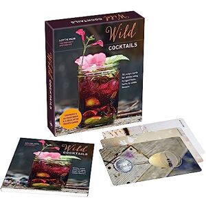 Muir, Lottie Wild Cocktails Deck: 50 recipe cards for drinks made using fruits, herbs & edible flowers (Recipe Card Decks) Muir, Lottie Wild Cocktails Deck: 50 recipe cards for drinks made using fruits, herbs & edible flowers (Recipe Card Decks)