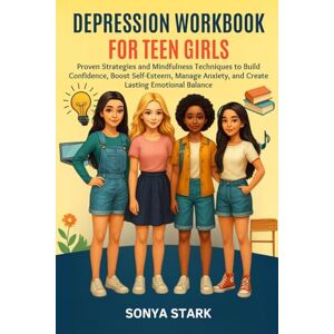 Stark, Sonya Depression Workbook for Teen Girls: Proven Strategies and Mindfulness Techniques to Build Confidence, Boost Self-Esteem, Manage Anxiety, and Create Lasting Emotional Balance Stark, Sonya Depression Workbook for Teen Girls: Proven Strategies and Mindfulness Techniques to Build Confidence, Boost Self-Esteem, Manage Anxiety, and Create Lasting Emotional Balance