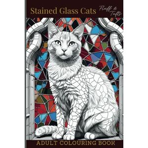 Publishing, Trenchcoat Stained Glass Cats: Fluff & Tufts: A Deluxe Adult Colouring Book with Detailed Stained Glass Designs – Pick out individual whiskers and tufts or go ... of colour! (Stained Glass Colouring Books) Publishing, Trenchcoat Stained Glass Cats: Fluff & Tufts: A Deluxe Adult Colouring Book with Detailed Stained Glass Designs – Pick out individual whiskers and tufts or go ... of colour! (Stained Glass Colouring Books)