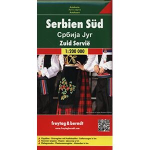 Freytag & Berndt Serbia South f&b (r) scale: 1/200: Wegenkaart 1:200 000 Freytag & Berndt Serbia South f&b (r) scale: 1/200: Wegenkaart 1:200 000