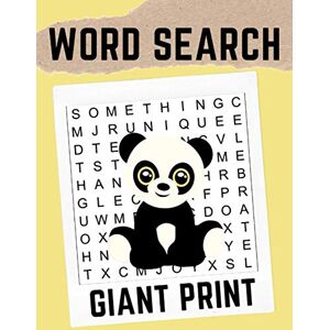 Journals, Getelan Giant Print Word Search: Giant Print Word Search Books for Seniors (Vol. 1) Enlarged Word Searches for Seniors Journals, Getelan Giant Print Word Search: Giant Print Word Search Books for Seniors (Vol. 1) Enlarged Word Searches for Seniors