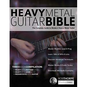 Thorpe, Mr Rob The Heavy Metal Guitar Bible: The Complete Guide to Modern Heavy Metal Guitar (Learn How to Play Heavy Metal Guitar) Thorpe, Mr Rob The Heavy Metal Guitar Bible: The Complete Guide to Modern Heavy Metal Guitar (Learn How to Play Heavy Metal Guitar)