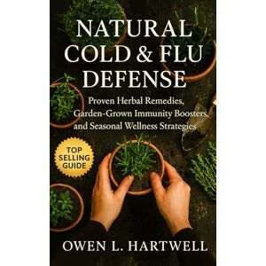 Hartwell, Owen L. Natural Cold & Flu Defense: Proven Herbal Remedies, Garden-Grown Immunity Boosters, and Seasonal Wellness Strategies Hartwell, Owen L. Natural Cold & Flu Defense: Proven Herbal Remedies, Garden-Grown Immunity Boosters, and Seasonal Wellness Strategies