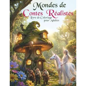 Bleyck, Liam Mondes de contes réalistes-Livre de Coloriage pour Adultes: Livre de coloriage 3D avec animaux magiques, fées et licornes – le cadeau parfait pour les ... la détente et la réduction du stress. Bleyck, Liam Mondes de contes réalistes-Livre de Coloriage pour Adultes: Livre de coloriage 3D avec animaux magiques, fées et licornes – le cadeau parfait pour les ... la détente et la réduction du stress.