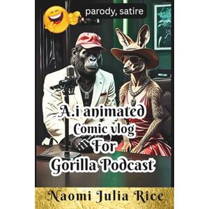 Rice, Naomi Julia A.I animated comic vlog for Gorilla Podcast: Create viral parody, satire dialogue videos, Interview presentation from trends to Talking sales Avatars for social media and product promotion. Rice, Naomi Julia A.I animated comic vlog for Gorilla Podcast: Create viral parody, satire dialogue videos, Interview presentation from trends to Talking sales Avatars for social media and product promotion.