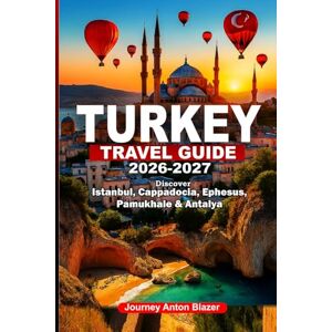 Blazer, Journey Anton TURKEY TRAVEL GUIDE 2026-2027: Discover Istanbul, Cappadocia, Ephesus, Pamukhale & Antalya: Local Secrets, Expert Tips, Hidden Gems, Cultural Insights, and Smart Itineraries Blazer, Journey Anton TURKEY TRAVEL GUIDE 2026-2027: Discover Istanbul, Cappadocia, Ephesus, Pamukhale & Antalya: Local Secrets, Expert Tips, Hidden Gems, Cultural Insights, and Smart Itineraries