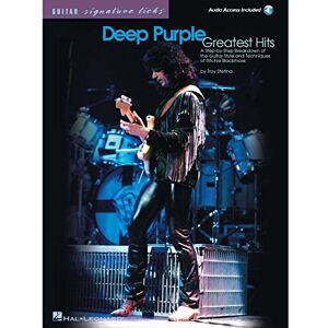 Deep Purple" Greatest Hits (Signature Licks) (Includes Online Access Code): A Step-By-Step Breakdown of the Guitar Style and Techniques of Ritchie Blackmore Deep Purple" Greatest Hits (Signature Licks) (Includes Online Access Code): A Step-By-Step Breakdown of the Guitar Style and Techniques of Ritchie Blackmore