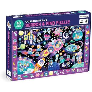 Mudpuppy Cosmic Dreams – 64 Piece Search & Find Jigsaw Puzzle Featuring Cats in A Whimsical Outer Space Wonderland and Over 40 Hidden Images to Find Mudpuppy Cosmic Dreams – 64 Piece Search & Find Jigsaw Puzzle Featuring Cats in A Whimsical Outer Space Wonderland and Over 40 Hidden Images to Find