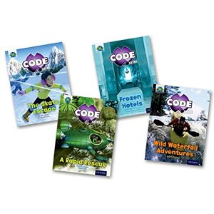 Atkins, Jill Project X CODE Extra: Orange Book Band, Oxford Level 6: Fiendish Falls and Big Freeze, Mixed Pack of 4 Atkins, Jill Project X CODE Extra: Orange Book Band, Oxford Level 6: Fiendish Falls and Big Freeze, Mixed Pack of 4