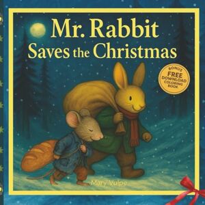 Vulpe, Mary Mr. Rabbit Saves the Christmas: A Heartwarming Holiday Woodland Tale About Family, Friendship, and the Magic of Giving — Includes a Bonus Digital Coloring Book! Vulpe, Mary Mr. Rabbit Saves the Christmas: A Heartwarming Holiday Woodland Tale About Family, Friendship, and the Magic of Giving — Includes a Bonus Digital Coloring Book!