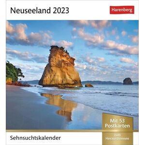 Harenberg New Zealand Longing Calendar 2023: Weekly Calendar with 53 Postcards Harenberg New Zealand Longing Calendar 2023: Weekly Calendar with 53 Postcards