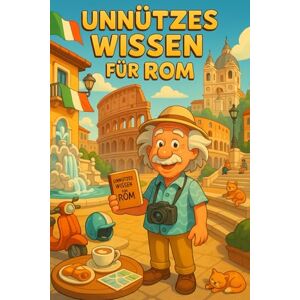 FassbinderS, Maximilian Unnützes Wissen für Rom: Mehr als 250 skurrile und lustige Fakten über Rom, die du (vielleicht) noch nicht kanntest – das ideale Geschenk für Rom-Fans und Liebhaber antiker Anekdoten FassbinderS, Maximilian Unnützes Wissen für Rom: Mehr als 250 skurrile und lustige Fakten über Rom, die du (vielleicht) noch nicht kanntest – das ideale Geschenk für Rom-Fans und Liebhaber antiker Anekdoten