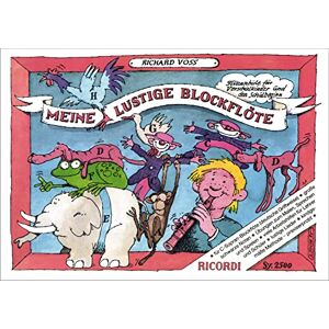 Voss MEINE LUSTIGE BLOCKFLOTE BAND 1 (DEUTSCHE GRIFFW.) FLUTE A BEC Voss MEINE LUSTIGE BLOCKFLOTE BAND 1 (DEUTSCHE GRIFFW.) FLUTE A BEC