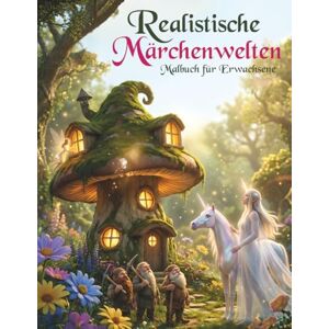 Bleyck, Liam Realistische Märchenwelten-Malbuch für Erwachsene: Ein kreatives 3D-Ausmalbuch mit magischen Tieren, Feen & Einhörnern – das perfekte Geschenk für ... kreative Entspannung & Stressabbau Bleyck, Liam Realistische Märchenwelten-Malbuch für Erwachsene: Ein kreatives 3D-Ausmalbuch mit magischen Tieren, Feen & Einhörnern – das perfekte Geschenk für ... kreative Entspannung & Stressabbau