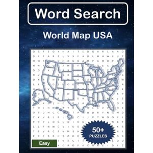 Sane Ape Word Search Puzzle : World Map USA (24 x 24 Easy) with more than 50 Fun Puzzles, 600 Words & Solutions: (Brain Games, For Sparking Memory, Focus, ... With Find Game) (Word Search : World Map) Sane Ape Word Search Puzzle : World Map USA (24 x 24 Easy) with more than 50 Fun Puzzles, 600 Words & Solutions: (Brain Games, For Sparking Memory, Focus, ... With Find Game) (Word Search : World Map)
