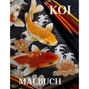 Übelein, Steffen Koi Fisch Malbuch: Japanische Koi-Fisch-Malvorlagen für Kinder & Erwachsene Malbuch für Entspannung, zum Relaxen und Stressabbau Übelein, Steffen Koi Fisch Malbuch: Japanische Koi-Fisch-Malvorlagen für Kinder & Erwachsene Malbuch für Entspannung, zum Relaxen und Stressabbau
