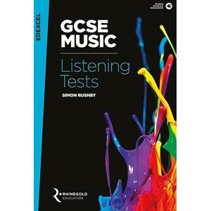 Simon Rushby Edexcel GCSE Music Listening Tests Practice Workbook with Exam-Style Questions and Audio Music Theory Revision for Appraising Component GCSE Music Study Book for Students Simon Rushby Edexcel GCSE Music Listening Tests Practice Workbook with Exam-Style Questions and Audio Music Theory Revision for Appraising Component GCSE Music Study Book for Students