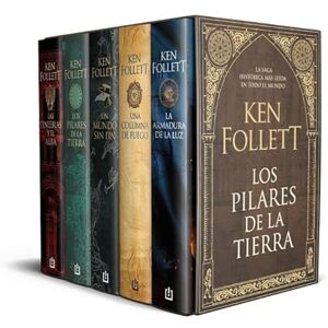 Follett, Ken Estuche Los Pilares de la Tierra: Contiene: Los pilares de la Tierra Un mundo sin fin Una columna de fuego La armadura de la luz Las tinieblas y el alba (Best Seller) Follett, Ken Estuche Los Pilares de la Tierra: Contiene: Los pilares de la Tierra Un mundo sin fin Una columna de fuego La armadura de la luz Las tinieblas y el alba (Best Seller)