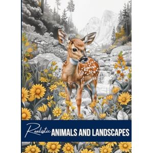 Lvst, Wander Realistic Animals and Landscapes Coloring Book, a Nature Wildlife Coloring Book Activity for Teens, Adults, and Seniors: Grayscale Forest and Woodland ... and Nature Coloring Books Set for Adults) Lvst, Wander Realistic Animals and Landscapes Coloring Book, a Nature Wildlife Coloring Book Activity for Teens, Adults, and Seniors: Grayscale Forest and Woodland ... and Nature Coloring Books Set for Adults)