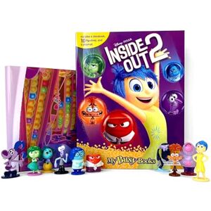 Phidal Publishing Inc. Disney Inside Out 2 My Busy Books Storybook, 10 figurines, playmat Phidal Publishing Inc. Disney Inside Out 2 My Busy Books Storybook, 10 figurines, playmat