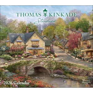 Kinkade, Thomas Thomas Kinkade Studios 2026 Deluxe Wall Calendar Kinkade, Thomas Thomas Kinkade Studios 2026 Deluxe Wall Calendar