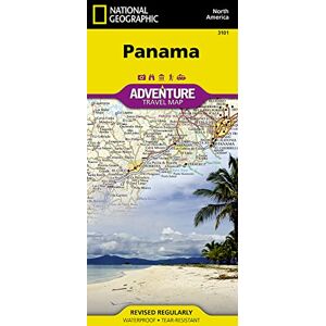 National Geographic Panama Adventure Map Travel Map Waterproof & Tear-Resistant Panama City, Canal, Bocas del Toro, Boquete Hiking, Planning, ... Map ( Adventure Map) National Geographic Panama Adventure Map Travel Map Waterproof & Tear-Resistant Panama City, Canal, Bocas del Toro, Boquete Hiking, Planning, ... Map ( Adventure Map)