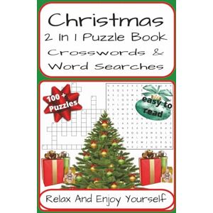 Books, RKC's Christmas 2 In 1 Crossword And Word Search: Christmas-Themed 2 In 1 Crossword And Word Find Puzzles 230 Pages 100 + Puzzles With Solutions A ... Adults, Christmas Lovers And Puzzle Fans Books, RKC's Christmas 2 In 1 Crossword And Word Search: Christmas-Themed 2 In 1 Crossword And Word Find Puzzles 230 Pages 100 + Puzzles With Solutions A ... Adults, Christmas Lovers And Puzzle Fans