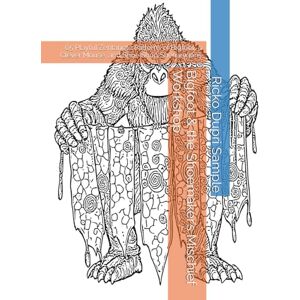 Sample, Ricko Dupri Bigfoot & the Shoemaker’s Mischief Workshop: 65 Playful Zentangle Patterns of Bigfoot, a Clever Mouse, and Shoe Shop Shenanigans Sample, Ricko Dupri Bigfoot & the Shoemaker’s Mischief Workshop: 65 Playful Zentangle Patterns of Bigfoot, a Clever Mouse, and Shoe Shop Shenanigans