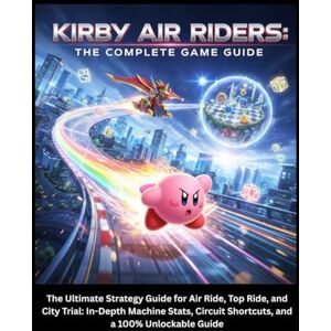 Walck, Steven E. KIRBY AIR RIDERS: THE COMPELET GAME GUIDE: The Ultimate Strategy Guide for Air Ride, Top Ride, and City Trial: In-Depth Machine Stats, Circuit Shortcuts, and a 100% Unlockable Guide Walck, Steven E. KIRBY AIR RIDERS: THE COMPELET GAME GUIDE: The Ultimate Strategy Guide for Air Ride, Top Ride, and City Trial: In-Depth Machine Stats, Circuit Shortcuts, and a 100% Unlockable Guide