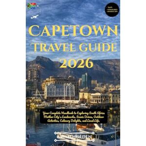 Holden, Brian Cape Town Travel Guide 2026: Your Complete Handbook to Exploring South Africa Mother City's Landmarks, Scenic Drives, Outdoor Activities, Culinary Delights, and Local Life. Holden, Brian Cape Town Travel Guide 2026: Your Complete Handbook to Exploring South Africa Mother City's Landmarks, Scenic Drives, Outdoor Activities, Culinary Delights, and Local Life.