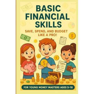 Publishing, KreativaDream Basic Financial Skills: Save, Spend and Budget Like a Pro: For Young Money Masters Ages 5-10 Publishing, KreativaDream Basic Financial Skills: Save, Spend and Budget Like a Pro: For Young Money Masters Ages 5-10