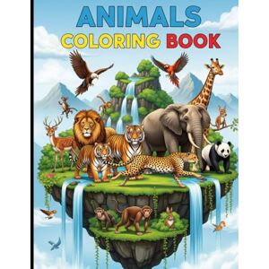 Hirani, My Mayur Animal Kingdom: A Fun Colouring Book for Kids Aged 3 to 6: Cute and Simple Animal Illustrations for Early Learning, Creativity, and Fun – Perfect for Toddlers and Preschoolers Hirani, My Mayur Animal Kingdom: A Fun Colouring Book for Kids Aged 3 to 6: Cute and Simple Animal Illustrations for Early Learning, Creativity, and Fun – Perfect for Toddlers and Preschoolers