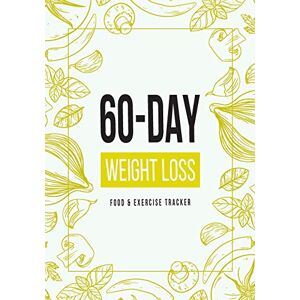 Ellen Tree Press 60 Day Weight Loss: Food and Exercise Logbook with Daily Meal and Water Tracker, Sleep Log and Journal Prompt Questions Healthy Food Border Ellen Tree Press 60 Day Weight Loss: Food and Exercise Logbook with Daily Meal and Water Tracker, Sleep Log and Journal Prompt Questions Healthy Food Border