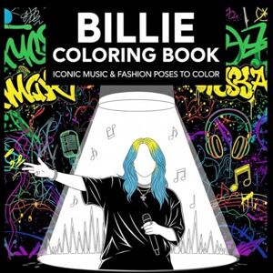 jerrems, layla Billie Coloring Book: Music, Fashion and Iconic Poses – Easy and Relaxing Coloring Pages for All Ages jerrems, layla Billie Coloring Book: Music, Fashion and Iconic Poses – Easy and Relaxing Coloring Pages for All Ages