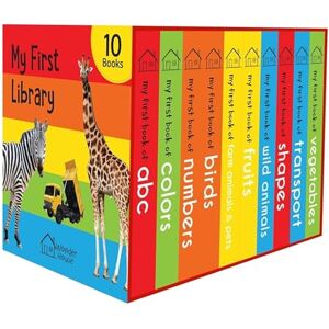 Wonder House Books Editorial My First Library: Boxset of 10 Board Books for Kids: Boxset for Kids (Pack-1) (Early Learning) Wonder House Books Editorial My First Library: Boxset of 10 Board Books for Kids: Boxset for Kids (Pack-1) (Early Learning)