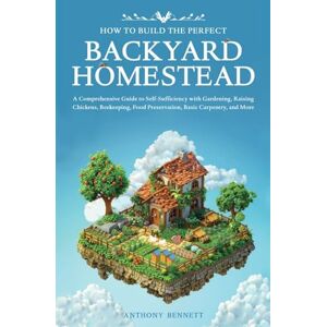 Bennett, Anthony How to Build the Perfect Backyard Homestead: A Comprehensive Guide to Self-Sufficiency with Gardening, Raising Chickens, Beekeeping, Food ... and More: 1 (Self-Sufficient Living) Bennett, Anthony How to Build the Perfect Backyard Homestead: A Comprehensive Guide to Self-Sufficiency with Gardening, Raising Chickens, Beekeeping, Food ... and More: 1 (Self-Sufficient Living)