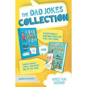 Books, DaddiLife The Dad Jokes Collection: Exceptionally Bad Dad Jokes For Kids, Silly Puns, and Knock Knock Jokes For Everyday of the year Family Fun Assured Books, DaddiLife The Dad Jokes Collection: Exceptionally Bad Dad Jokes For Kids, Silly Puns, and Knock Knock Jokes For Everyday of the year Family Fun Assured